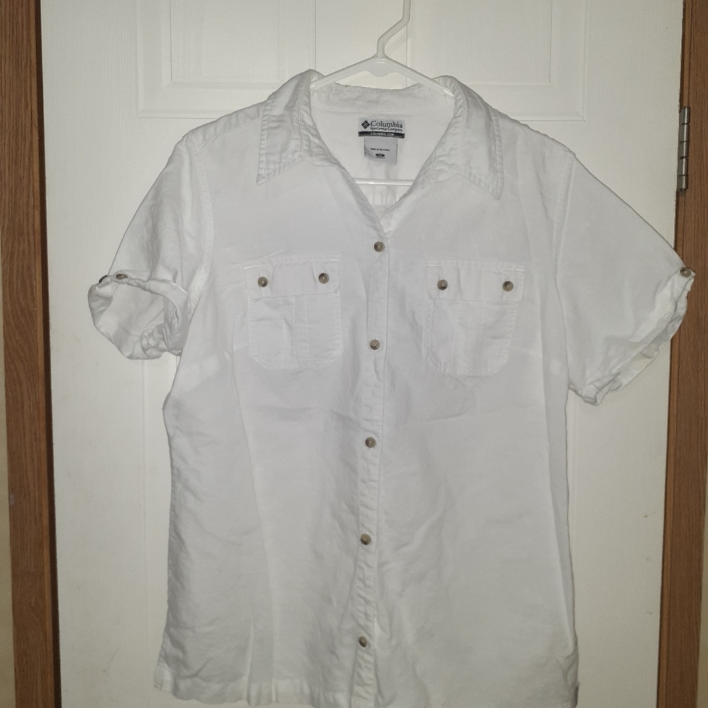 Columbia button down shirt